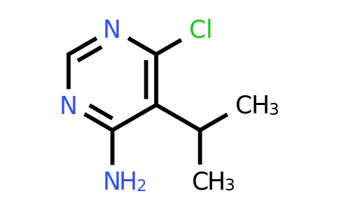 852061-80-4 | 6-Chloro-5-isopropyl-pyrimidin-4-ylamine