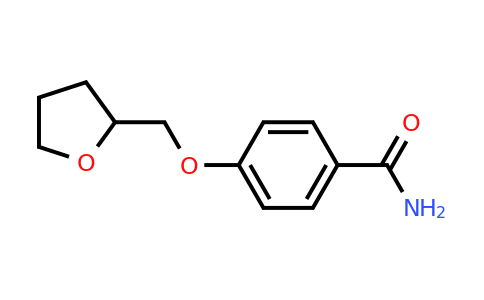 852163-80-5 | 4-(Oxolan-2-ylmethoxy)benzamide