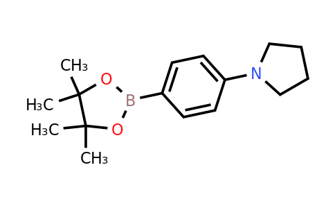 852227-90-8 | 1-(4-(4,4,5,5-Tetramethyl-1,3,2-dioxaborolan-2-yl)phenyl)pyrrolidine