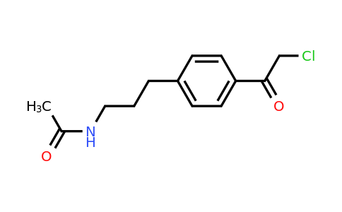 852851-66-2 | N-{3-[4-(2-chloroacetyl)phenyl]propyl}acetamide