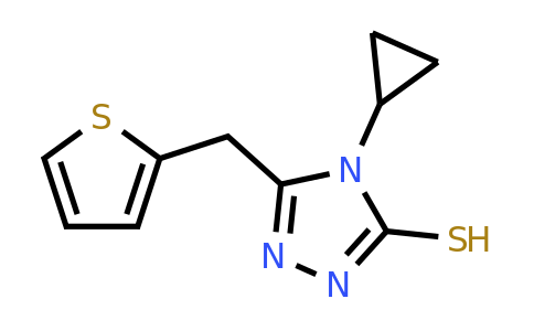 853723-98-5 | 4-Cyclopropyl-5-(thiophen-2-ylmethyl)-4H-1,2,4-triazole-3-thiol