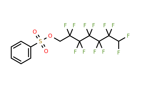 85459-23-0 | 2,2,3,3,4,4,5,5,6,6,7,7-Dodecafluoroheptyl benzenesulfonate