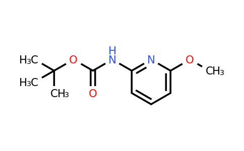 855784-40-6 | tert-Butyl (6-methoxypyridin-2-yl)carbamate