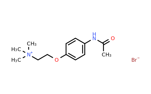 855945-03-8 | bromuro de 2-(4-acetamidofenoxi)-N,N,N-trimetiletanaminio