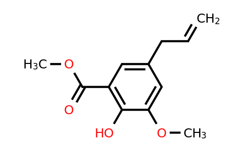 85614-43-3 | Methyl 5-allyl-2-hydroxy-3-methoxybenzoate