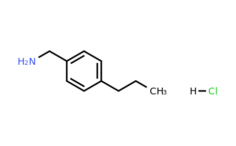 856627-23-1 | (4-Propylphenyl)methanamine hydrochloride