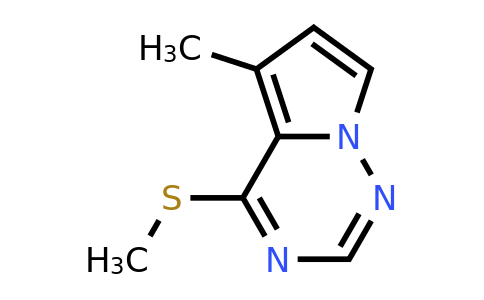 859205-88-2 | 5-Methyl-4-(methylthio)pyrrolo[2,1-f][1,2,4]triazine