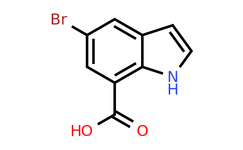 860624-90-4 | 5-Bromo-1H-indole-7-carboxylic acid
