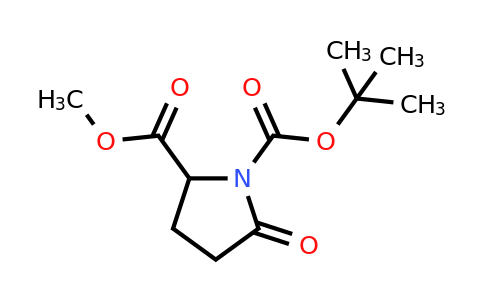 861657-91-2 | 1-Tert-butyl 2-methyl 5-oxopyrrolidine-1,2-dicarboxylate
