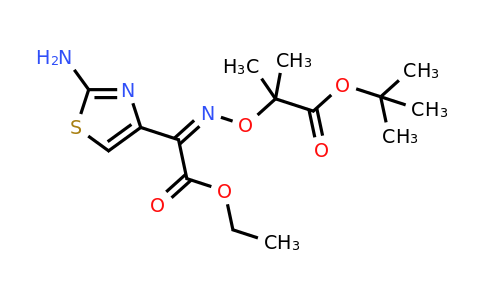 86299-46-9 | Ethyl 2-(2-aminothiazole-4-yl)-2-(1-tert-butoxycarbonyl-1-methylethoxyimino)acetate
