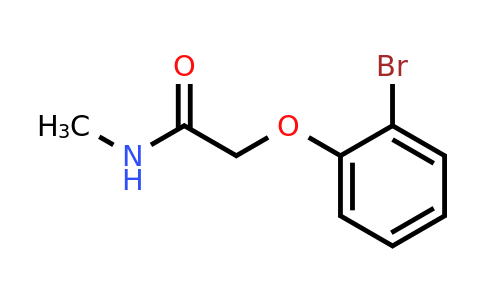 863411-69-2 | 2-(2-Bromophenoxy)-n-methylacetamide