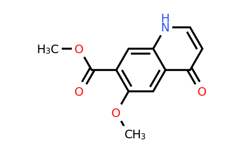 863786-19-0 | methyl 6-methoxy-4-oxo-1,4-dihydroquinoline-7-carboxylate