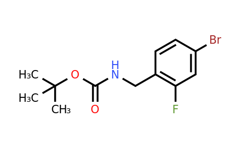 864262-97-5 | 4-bromo-2-fluorobencilcarbamato de terc-butilo