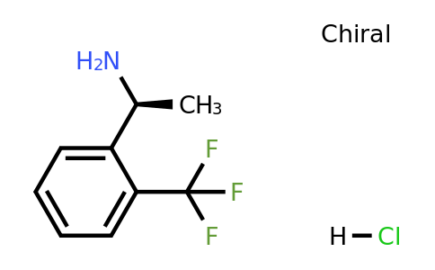 865815-09-4 | (S)-1-(2-(Trifluoromethyl)phenyl)ethanamine hydrochloride
