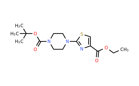 867065-53-0 | Ethyl 2-(4-(tert-butoxycarbonyl)piperazin-1-yl)thiazole-4-carboxylate