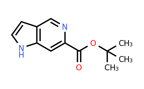 868171-72-6 | tert-butyl 1H-pyrrolo[3,2-c]pyridine-6-carboxylate