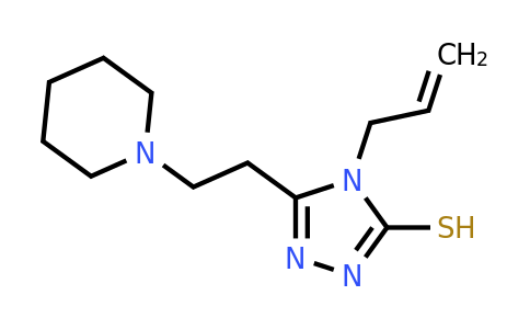 869709-85-3 | 5-[2-(Piperidin-1-yl)ethyl]-4-(prop-2-en-1-yl)-4H-1,2,4-triazole-3-thiol