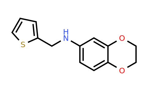 869950-48-1 | N-(Thiophen-2-ylmethyl)-2,3-dihydro-1,4-benzodioxin-6-amine
