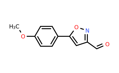 870703-95-0 | 5-(4-Methoxyphenyl)isoxazole-3-carbaldehyde
