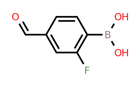 871126-22-6 | 2-Fluoro-4-formylphenylboronic acid