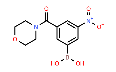 871332-80-8 | (3-(Morpholine-4-carbonyl)-5-nitrophenyl)boronic acid