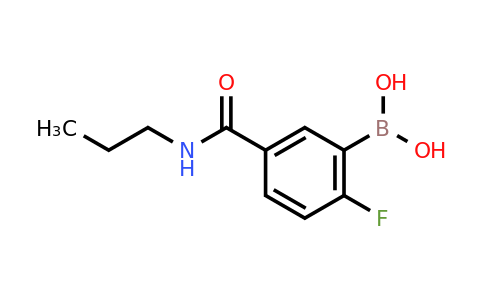 874289-48-2 | (2-Fluoro-5-(propylcarbamoyl)phenyl)boronic acid