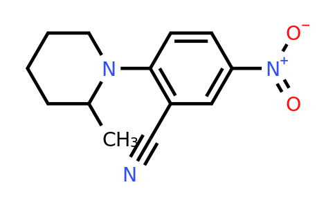 876549-49-4 | 2-(2-Methylpiperidin-1-yl)-5-nitrobenzonitrile