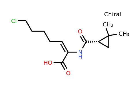 877674-77-6 | (E)-7-chloro-2-[[(1S)-2,2-dimethylcyclopropanecarbonyl]amino]hept-2-enoic acid
