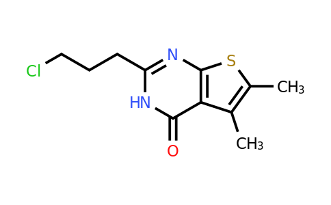877977-27-0 | 2-(3-Chloropropyl)-5,6-dimethyl-3H,4H-thieno[2,3-d]pyrimidin-4-one