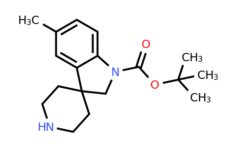 878376-82-0 | tert-Butyl 5-methylspiro[indoline-3,4'-piperidine]-1-carboxylate