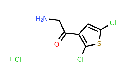 88020-23-9 | 2-Amino-1-(2,5-dichlorothiophen-3-yl)ethan-1-one hydrochloride