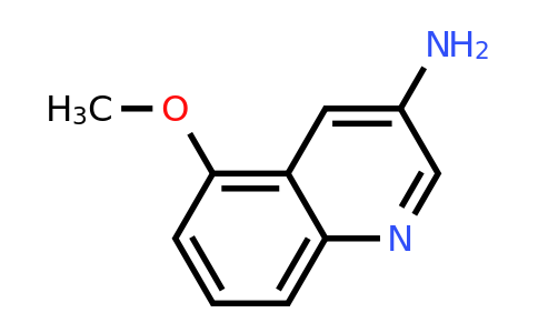 881668-93-5 | 5-Methoxyquinolin-3-amine