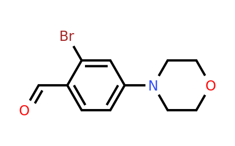 883522-52-9 | 2-Bromo-4-(N-morpholino)-benzaldehyde