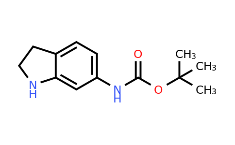 885270-09-7 | indolin-6-YL-carbamato de terc-butilo