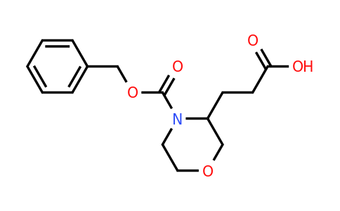 885274-07-7 | 4-Cbz-3-(2-carboxy-ethyl)-morpholine
