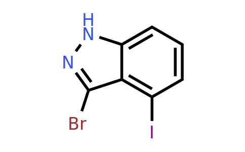 885518-68-3 | 3-Bromo-4-iodo-1H-indazole