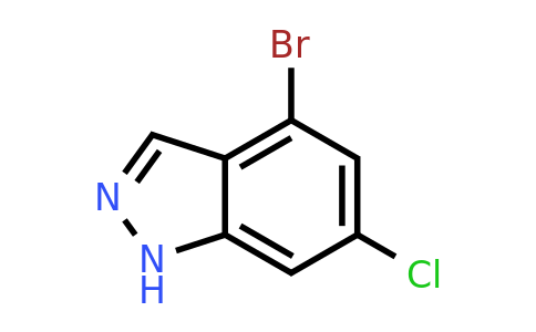 885519-03-9 | 4-Bromo-6-chloro-1H-indazole