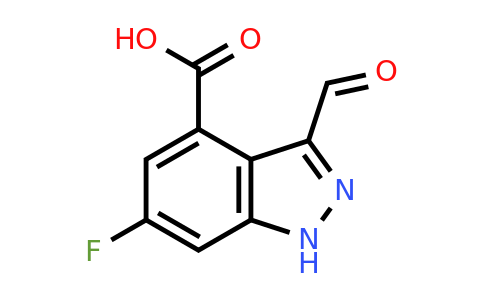 885522-08-7 | 6-Fluoro-3-formyl-1H-indazole-4-carboxylic acid