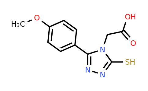 885524-27-6 | 2-[3-(4-Methoxyphenyl)-5-sulfanyl-4H-1,2,4-triazol-4-yl]acetic acid