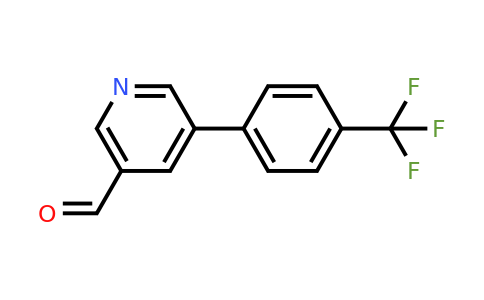 885959-40-0 | 5-(4-(Trifluoromethyl)phenyl)nicotinaldehyde