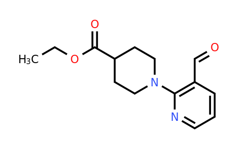 886361-48-4 | Ethyl 1-(3-formylpyridin-2-yl)piperidine-4-carboxylate