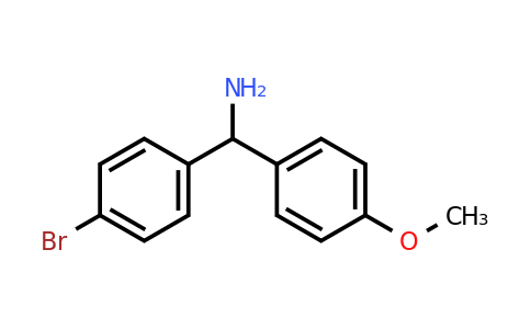 886362-84-1 | (4-Bromophenyl)(4-methoxyphenyl)methanamine