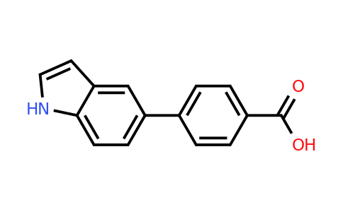 886363-18-4 | 4-(1H-Indol-5-yl)benzoic acid