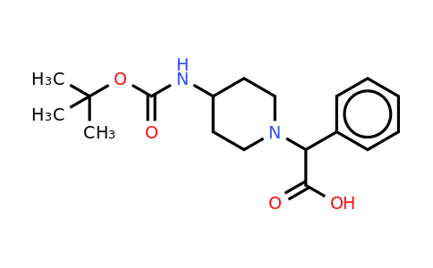 886363-59-3 | (4-N-BOC-Amino-piperidin-1-YL)-phenyl-acetic acid