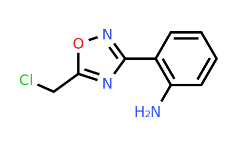 886365-74-8 | 2-(5-(Chloromethyl)-1,2,4-oxadiazol-3-yl)aniline