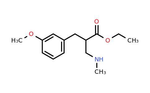 886366-18-3 | Ethyl 2-(3-methoxybenzyl)-3-(methylamino)propanoate