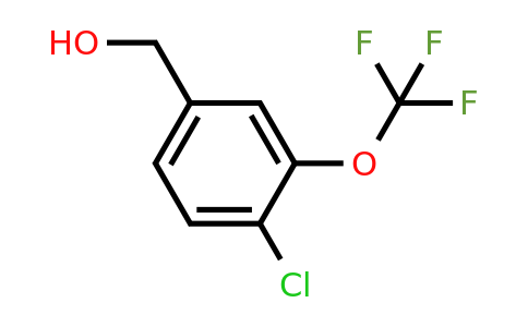 886500-89-6 | 4-Chloro-3-(trifluoromethoxy)benzyl alcohol