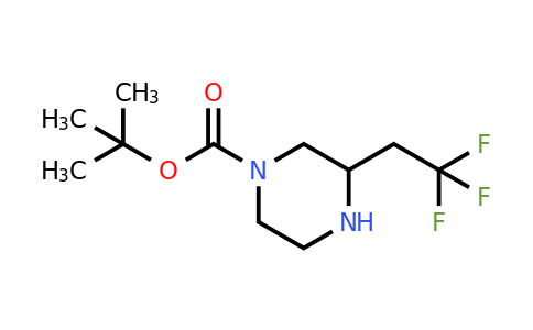 886766-19-4 | 3-(2,2,2-Trifluoro-ethyl)-piperazine-1-carboxylic acid tert-butyl ester