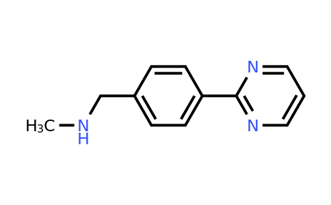 886851-48-5 | N-Methyl-1-(4-(pyrimidin-2-yl)phenyl)methanamine