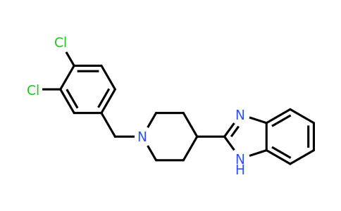 887217-17-6 | 2-(1-(3,4-Dichlorobenzyl)piperidin-4-yl)-1H-benzo[d]imidazole